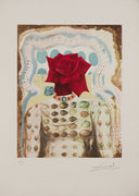 Surrealist Flower Girl (Plate B, Memories of Surrealism), 1971 by Salvador Dalí