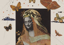 Surrealist Portrait of Dalí Surrounded by Butterflies (Plate G, Memories of Surrealism), 1971