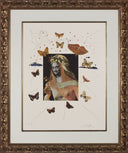 Surrealist Portrait of Dalí Surrounded by Butterflies (Plate G, Memories of Surrealism), 1971