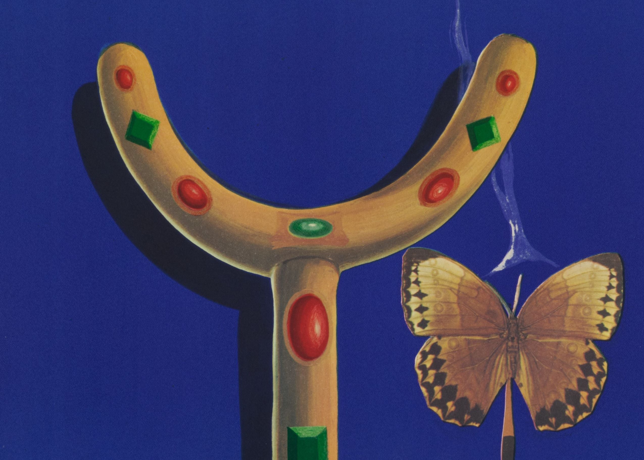 Surrealist Crutches (Plate K, Memories of Surrealism), 1971 by