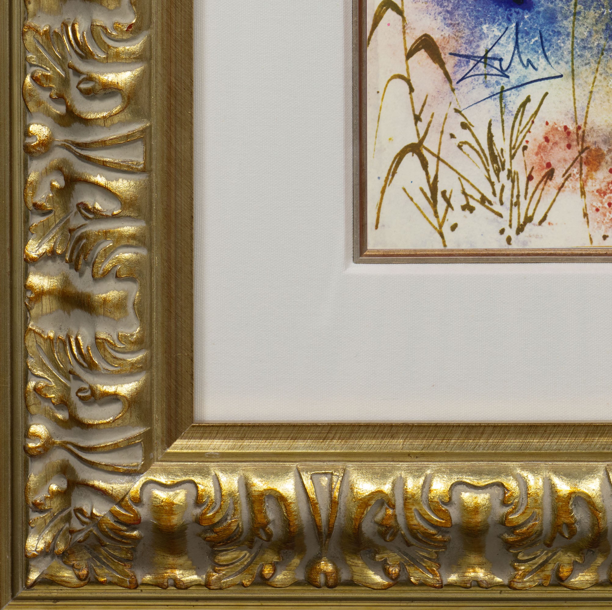 Act II, Scene III, (Romeo & Juliet), 1975 by Salvador Dalí framed corner
