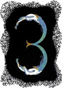 Numeral 3, 1968 by Erté