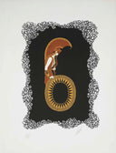 Numeral 6, 1968 by Erté