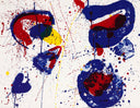 Hurrah for the Red, White, and Blue (SF-17), 1961 by Sam Francis 