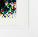 Concert Hall Set II (SF-231, L.224), 1977 by Sam Francis detail corner