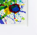 Untitled (SF-341, L.282), 1989 by Sam Francis detail corner