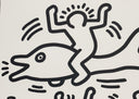 Untitled (Man on Dolphin), 1987 by Keith Haring