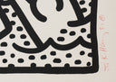 Untitled (Man on Dolphin), 1987 by Keith Haring
