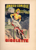 Ambigu-Comique. Gigolette, 1886 by Albert Guillaume
