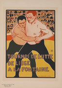 Wrestling Tournament (Plate 224), 1900