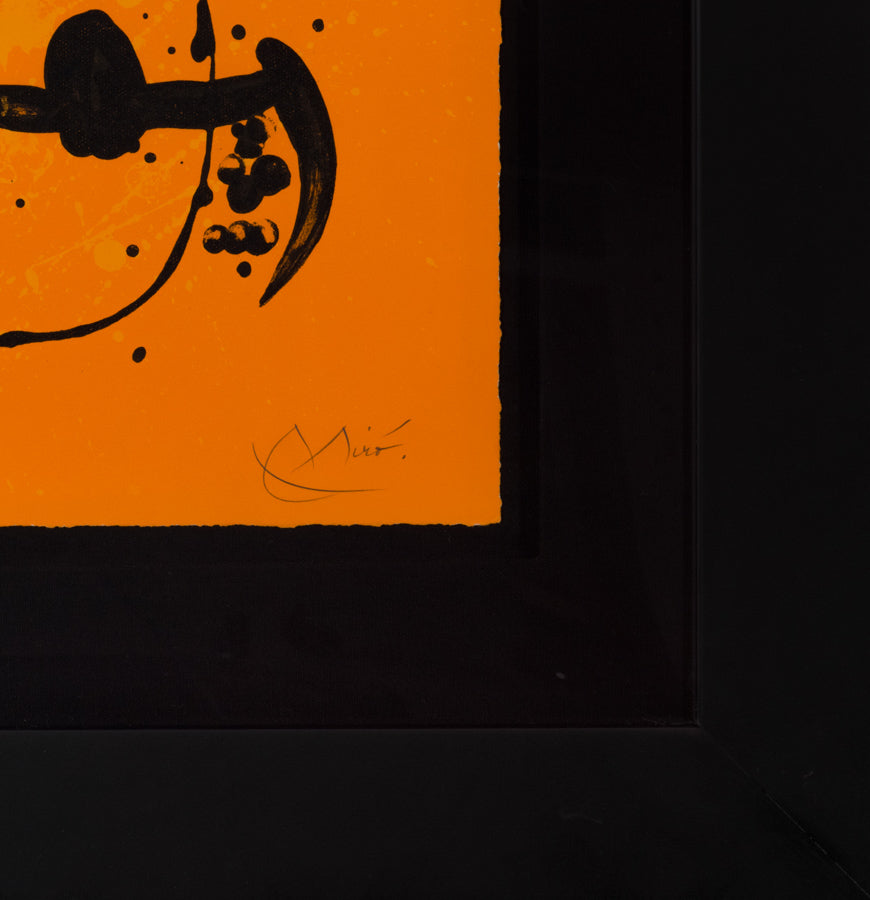 Le Polyglotte Orange (M.603), 1969 by Joan Miró | Martin Lawrence