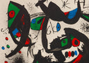 Homenatge à Joan Prats (Plate 1) (M.705), 1971 by Joan Miró