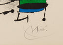 Homenatge à Joan Prats (Plate 1) (M.705), 1971 by Joan Miró