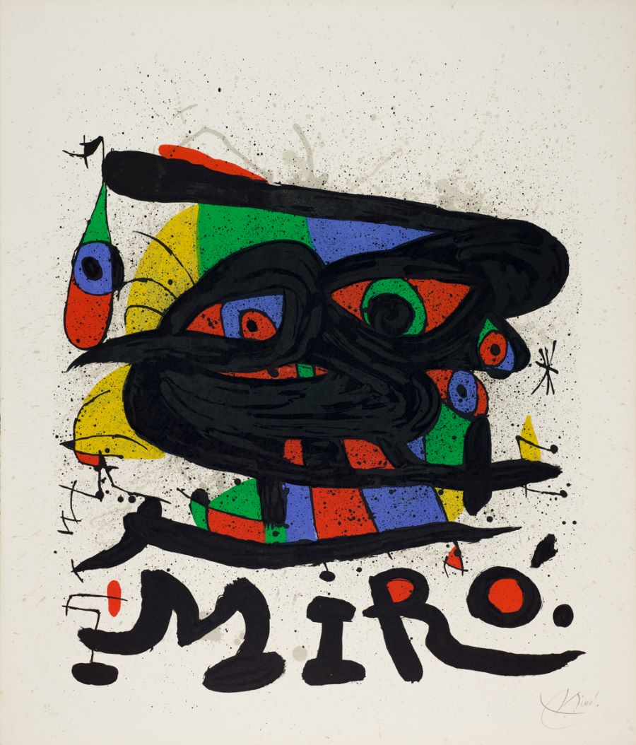 Miró Sculptures Exposition (M.755) by Joan Miró