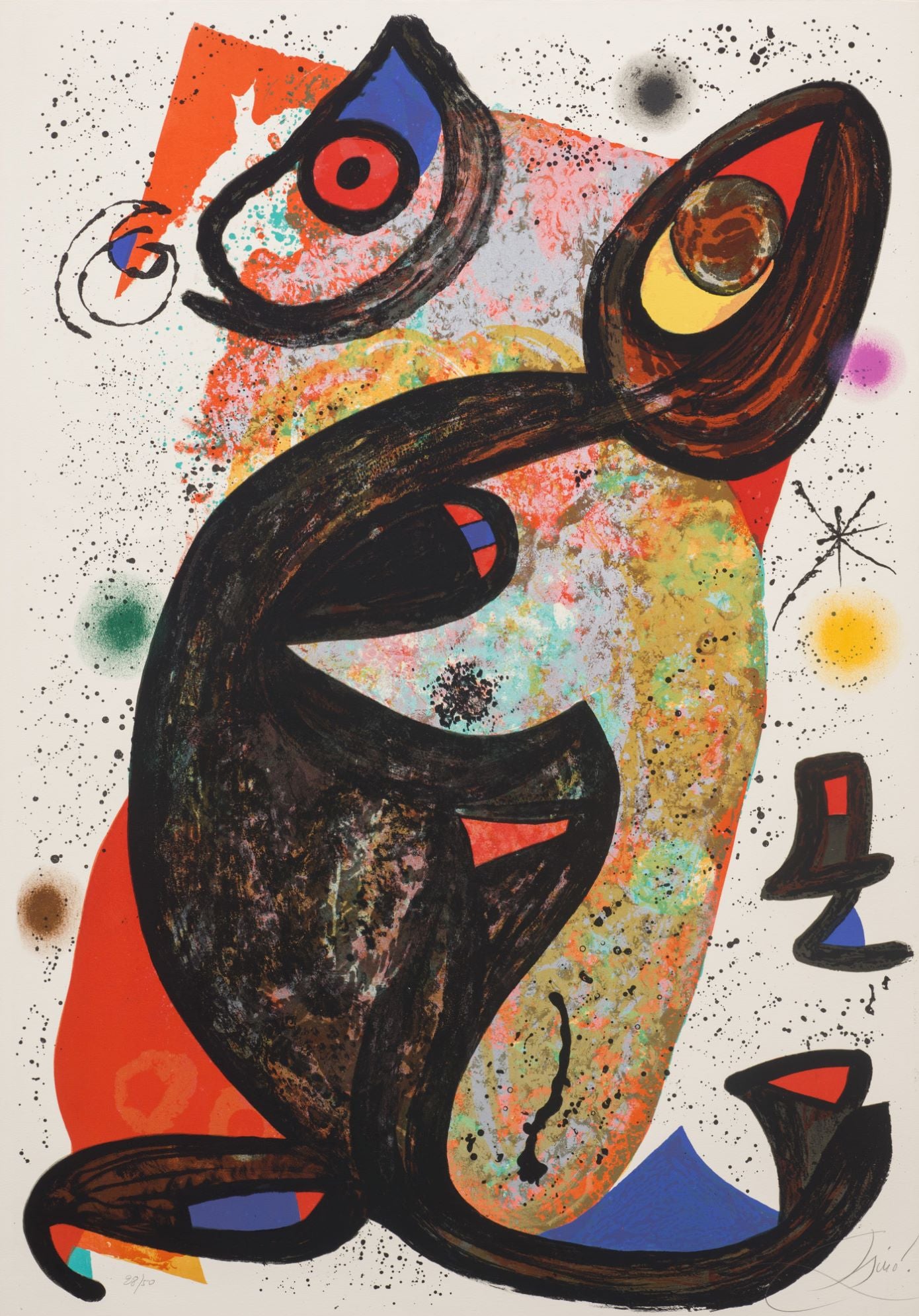 Onésime (M.1075 ) by Joan Miró 