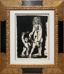 Vénus et l'Amour, d'après Cranach 2nd Variation, State II (B.613), 1949 by Pablo Picasso