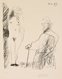 Nude with Gentleman (B.1464), 1969