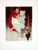 "My Hands Shook" (Huckleberry Finn), 1972 by Norman Rockwell