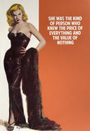 She Was the Kind Of Person Who Knew The Price Of Everything (9577), 2026 by The Connor Brothers