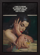 I Tried to Drown my Sorrows (9584), 2026 by The Connor Brothers