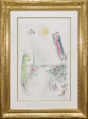 The Two Banks (M.974), 1980 by Marc Chagall framed