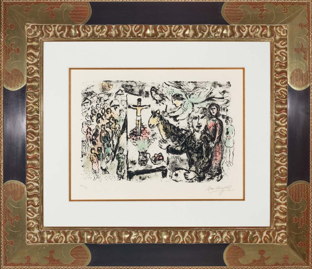 The Artist and Biblical Themes, 1974 (M.722) by Marc Chagall