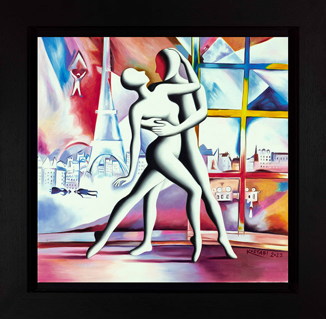 First Dance in France by Mark Kostabi