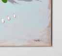 Sky Party, 2025 by Philippe Bertho framed corner detail