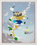 Sky Party, 2025 by Philippe Bertho framed