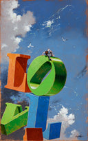 Four Letters in the Air, 2025 by Philippe Bertho