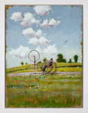 The Perfect Bicycle, 2025 by Philippe Bertho framed