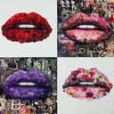 Lips Quad (6617), 2024 by DeVon Stanfield