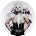 Marilyn (8569, round cut-out), 2026 by DeVon Stanfield
