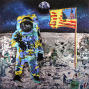 Moon Man (8826, blue-yellow), 2026 by DeVon Stanfield