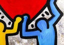 Love (Haring Heart, 8844), 2026 by DeVon Stanfield