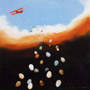 Egg Drop III, 2021 by Robert Deyber 