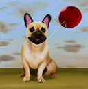 Balloon Dog IV (Pug) by Robert Deyber