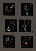 Musidora & Bijoux Lumineux (La Chauve-souris, Parisiana 25) II, 1979