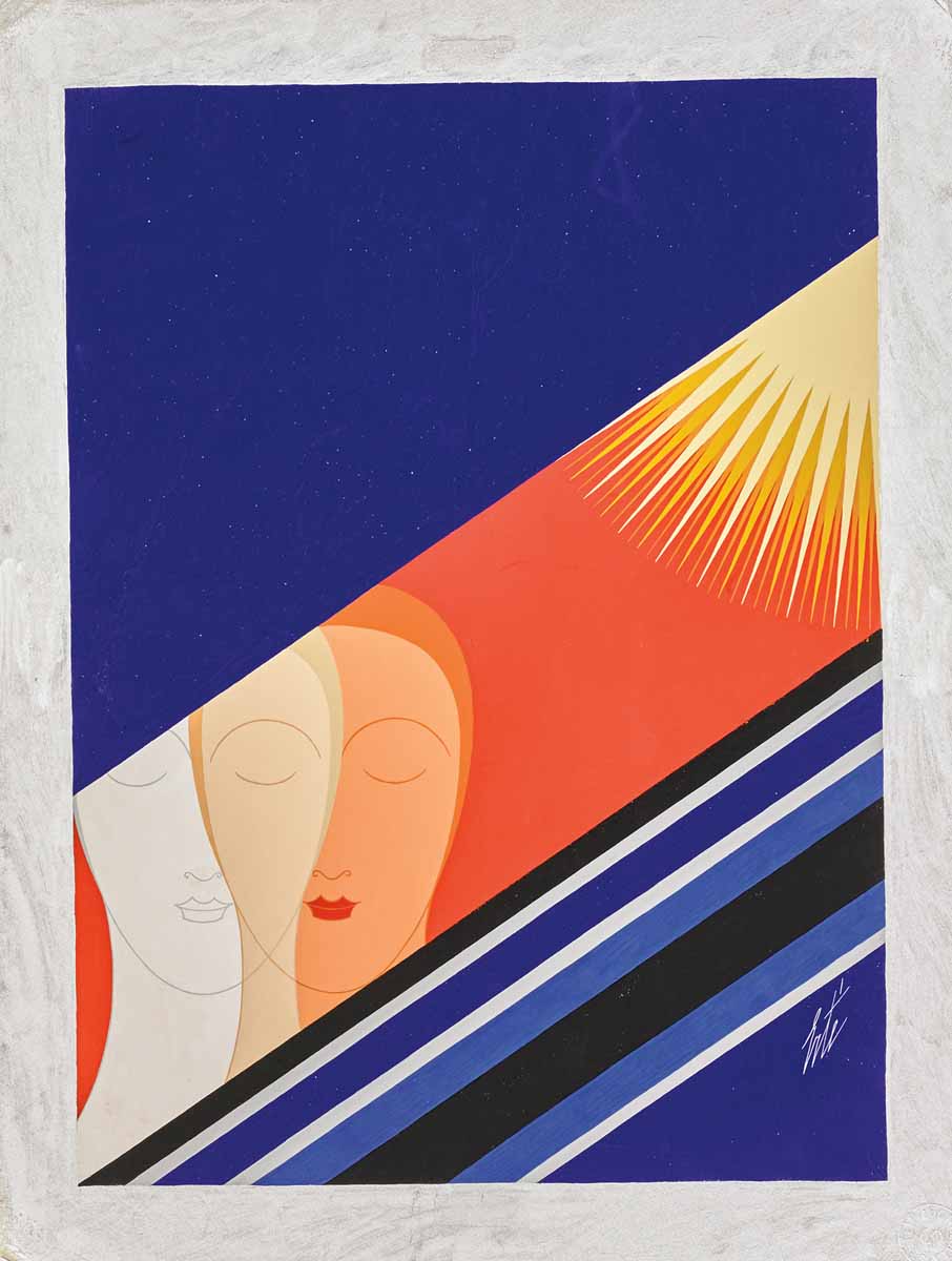 Bain de Soleil (Harper's Bazaar June 1930 Cover), 1930