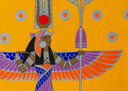 Egyptian Curtain Carrier (#2595), 1934