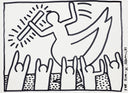 Keith  Haring - Untitled Dedicated for Jim-K Haring