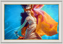 Water Color, 2021 by Douglas Hofmann framed