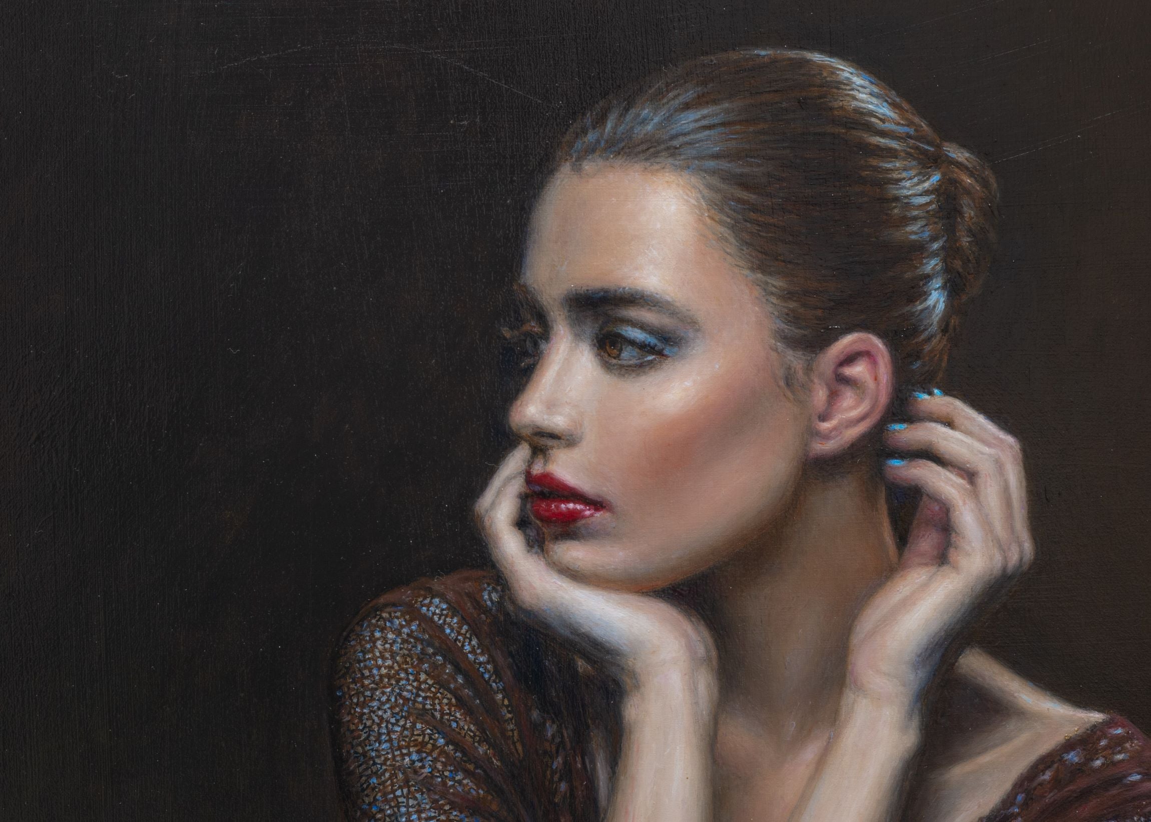 387 - Lady in Lace, 2024