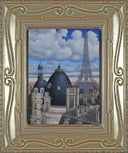 Rooftops with Eiffel Tower, 2018