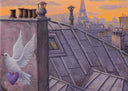 Purple Sunset, 2024 by Liudmila Kondakova detail