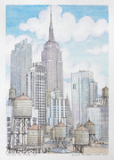 New York City. Rooftop View, 2025 by Liudmila Kondakova