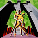 Simultaneous Memory, 2018 by Mark Kostabi 