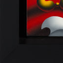 Golden are the Days of Memory, 2020 by Mark Kostabi detail corner