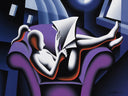 Gossip Girl, 2021 by Mark Kostabi