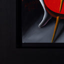 Venetian Serenade, 2023 by Mark Kostabi detail corner